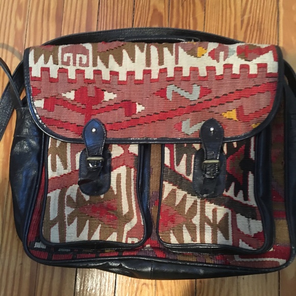 The Nomadie Collection Handbags - Host Pick! THE NOMADIE COLLECTION Vintage Kilim Briefcase/Laptop Bag